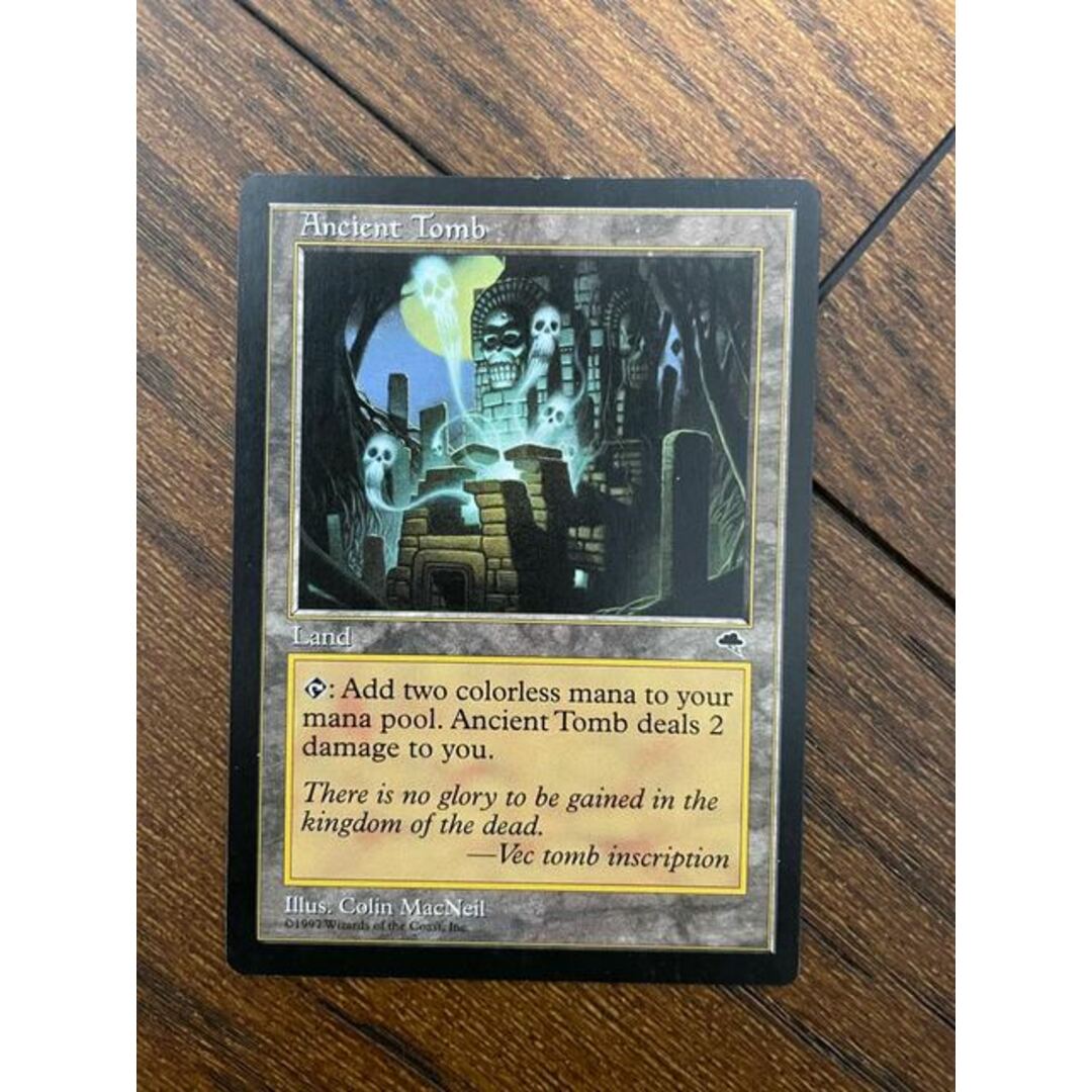 MTG Ancient Tomb/古の墳墓 4枚 テンペスト MTG Ancient Tomb/古の墳墓