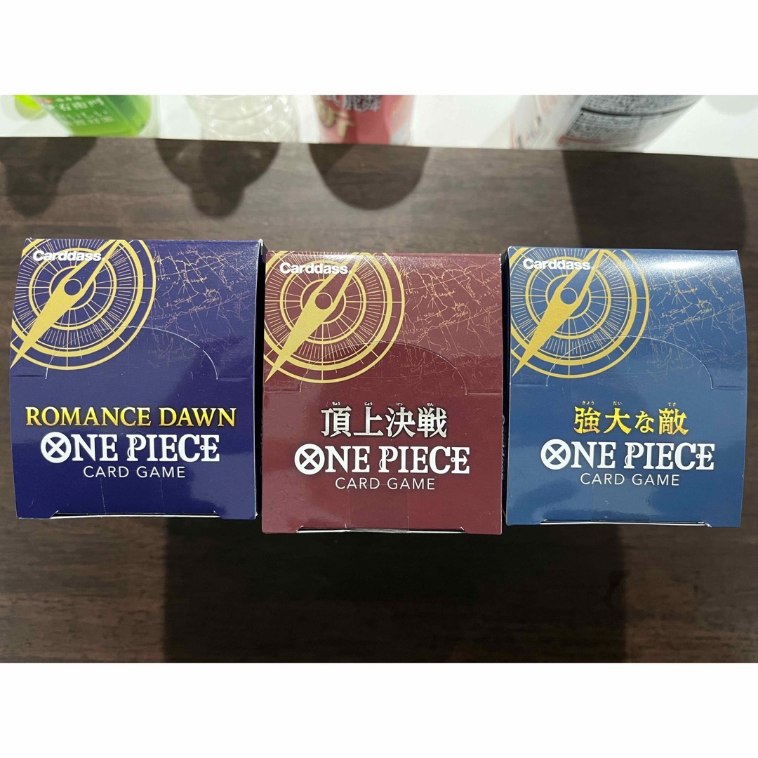 ROMANCE DAWN 頂上決戦 強大な敵 未開封品各3BOX計9BOX ROMANCE DAWN