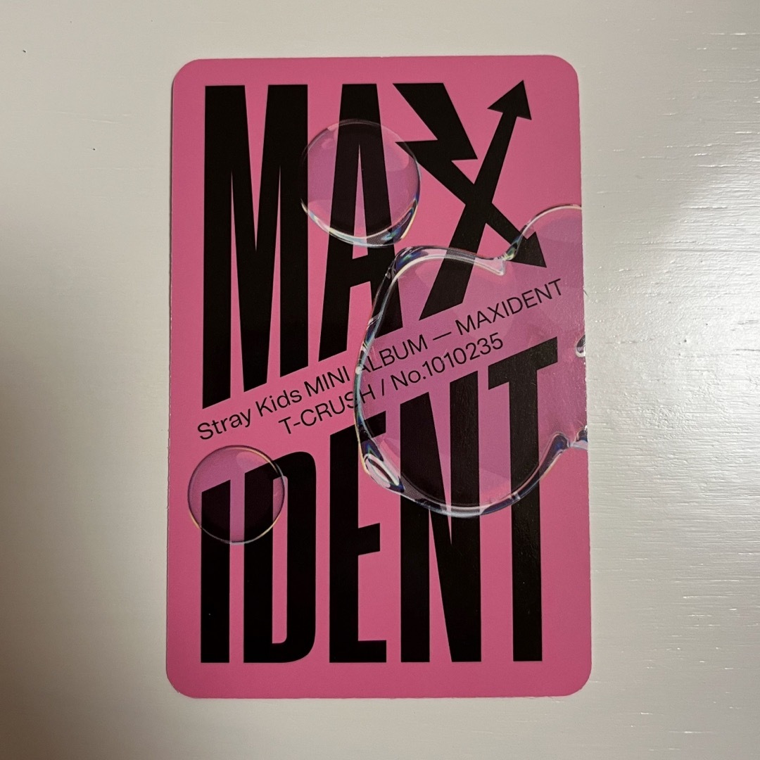 Stray Kids - straykids スキズ アイエン IN MAXIDENT 通常 封入