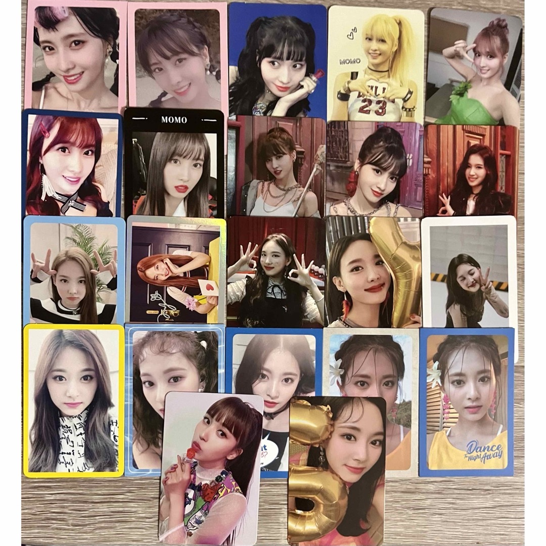 Twice ツウィ サナ モモ ナヨン ミナ トレカ fancy yesの通販 by JS's