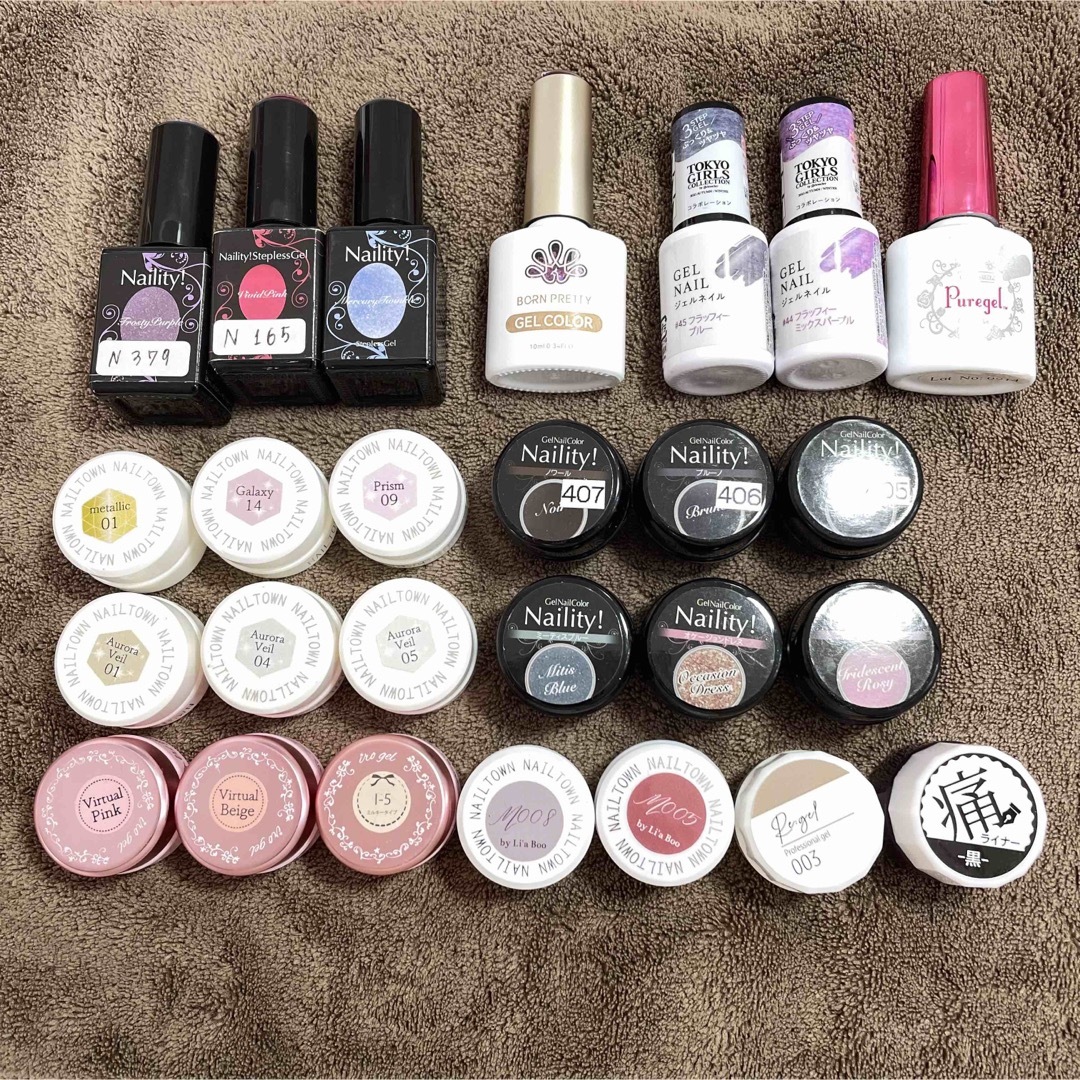 ジェルネイル用品 セルフネイル おまとめ売り 粘土ジェル ジェルネイル
