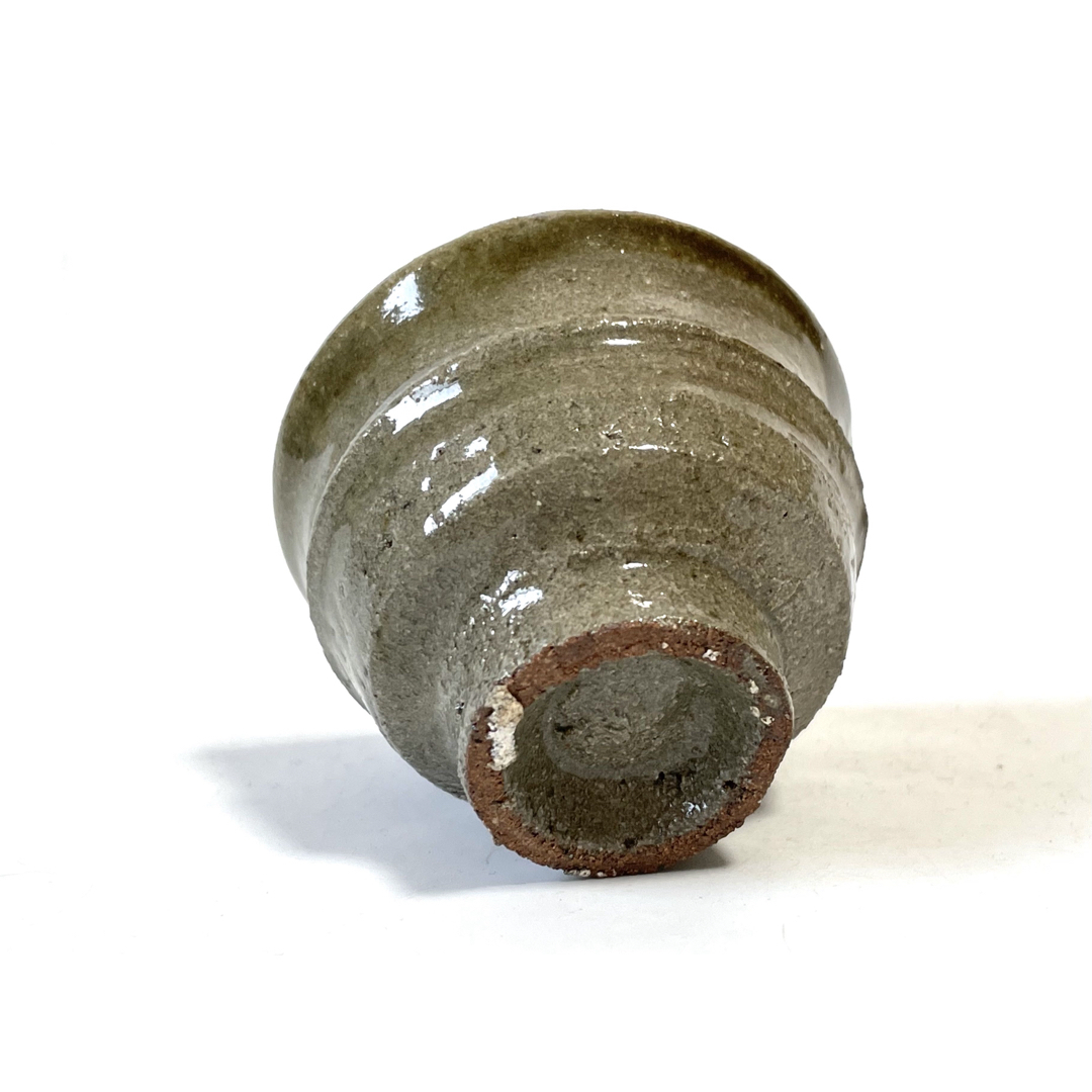 陶芸家 濱田庄司 浜田庄司 ？ 胴紐 皮鯨 ぐい呑 盃 酒器 箱なし 民芸の