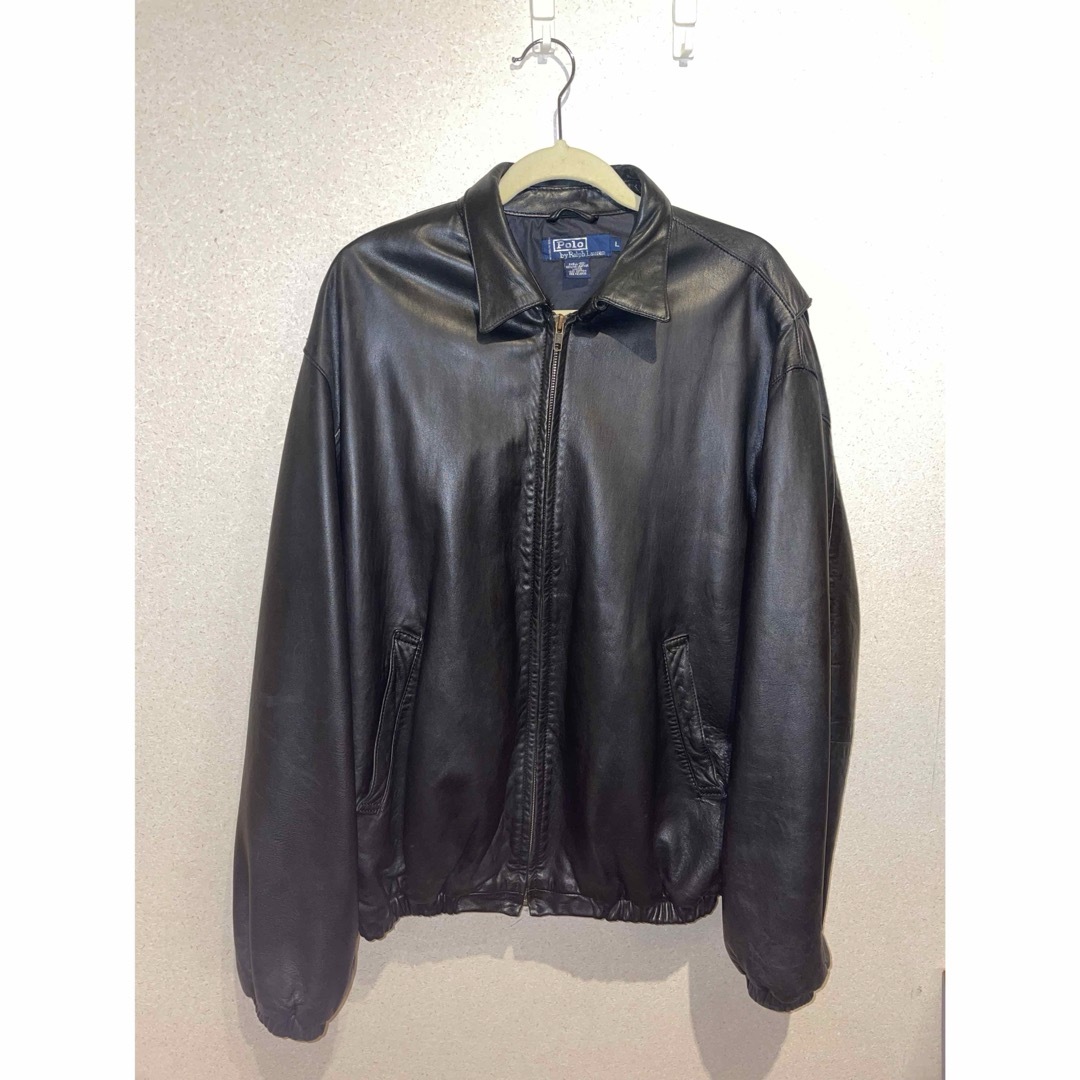 Ralph Lauren - 【希少】ラルフローレン レザージャケット ポニーなし