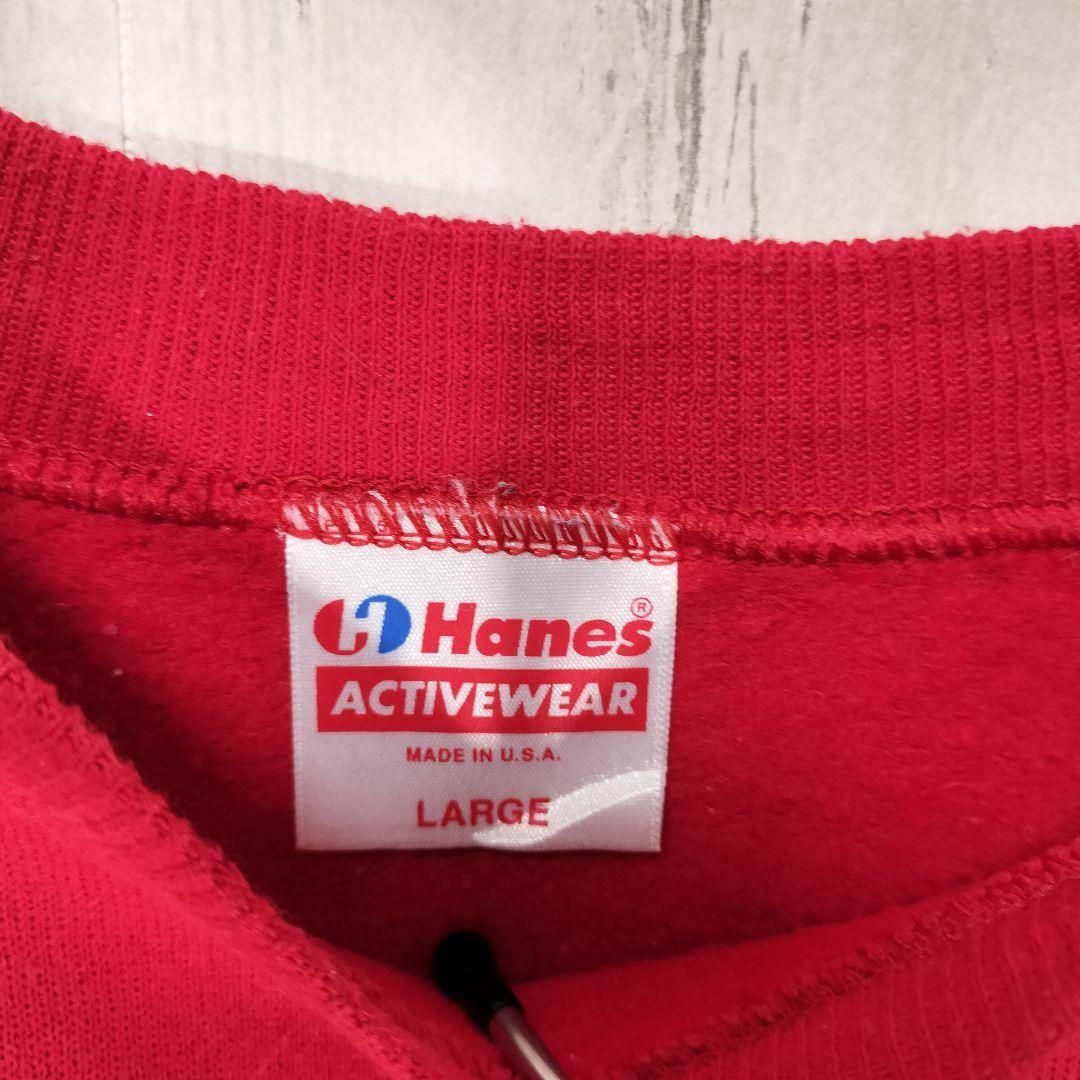 Hanes - Hanes 80s ビンテージ古着 ラグランスウェット USA製 赤タグの