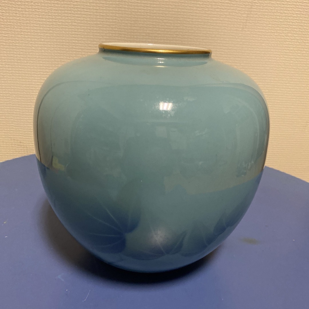 深川製磁 - 深川製磁色絵彩磁花瓶の通販 by AK's shop｜フカガワセイジ