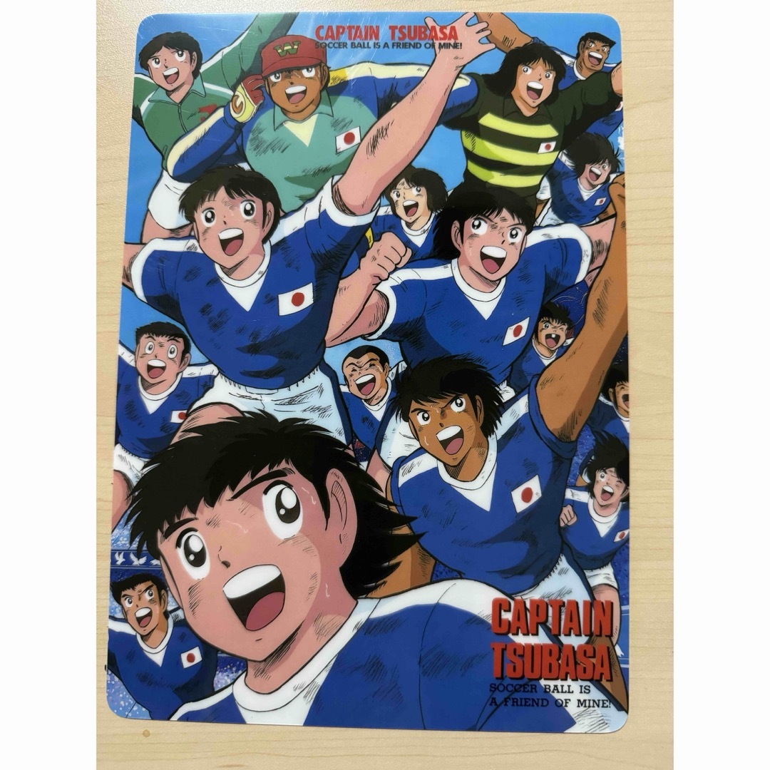 当時物 キャプテン翼 下敷き 初代 新品未使用 大空翼 昭和アニメ