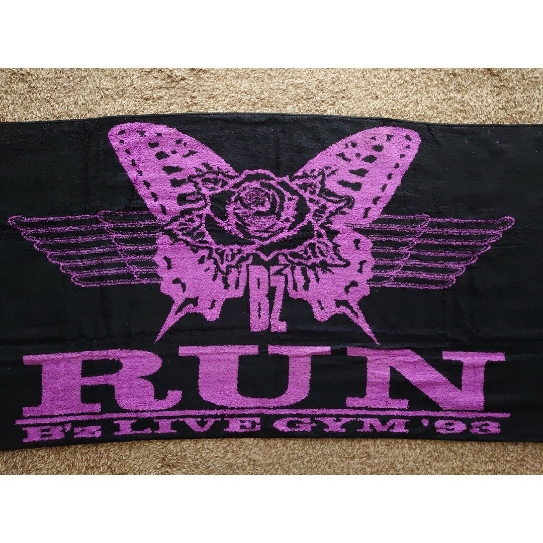 B'z LIVE GYM '93 RUN BIGタオル 【公式通販】