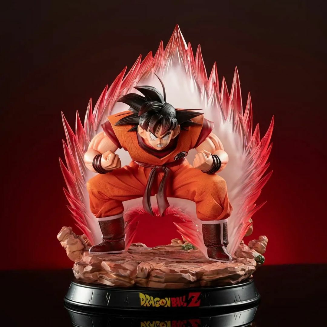 ドラゴンボール 界王拳 孫悟空 ガレージキット フィギュア 1/6スケール
