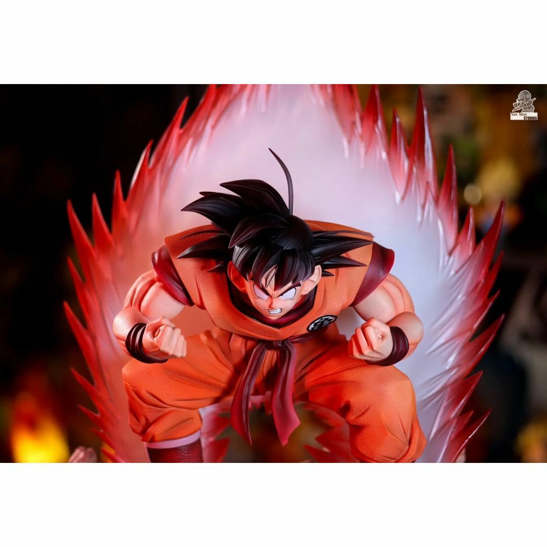 ドラゴンボール 界王拳 孫悟空 ガレージキット フィギュア 1/6スケール