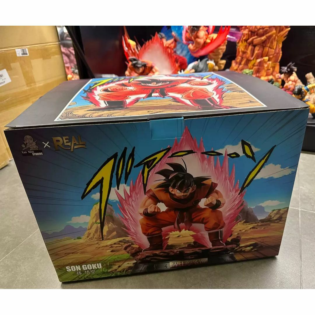 ドラゴンボール 界王拳 孫悟空 ガレージキット フィギュア 1/6スケール