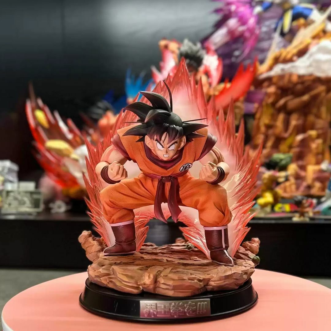 ドラゴンボール 界王拳 孫悟空 ガレージキット フィギュア 1/6スケール