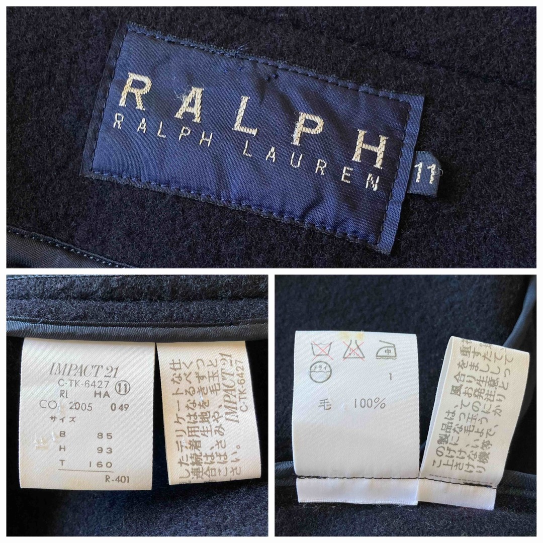 Ralph Lauren - ビンテージ ラルフローレン ウール メルトン ロング P