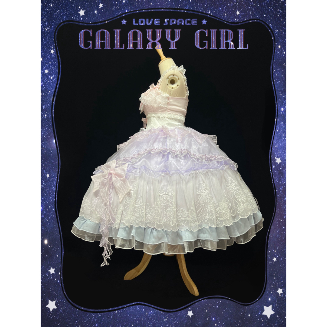 桜花海月 ドレスフルセット☆ピンク 姫ロリ しゅくれどーる ロリィタ