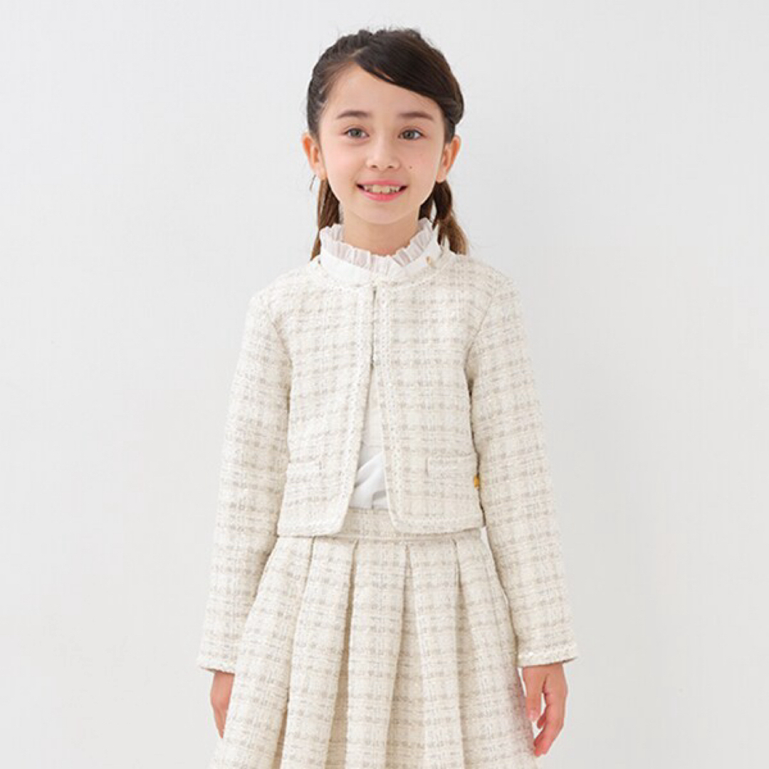 kate spade NEW YORK - ケイトスペード ミックスツイードセットアップ