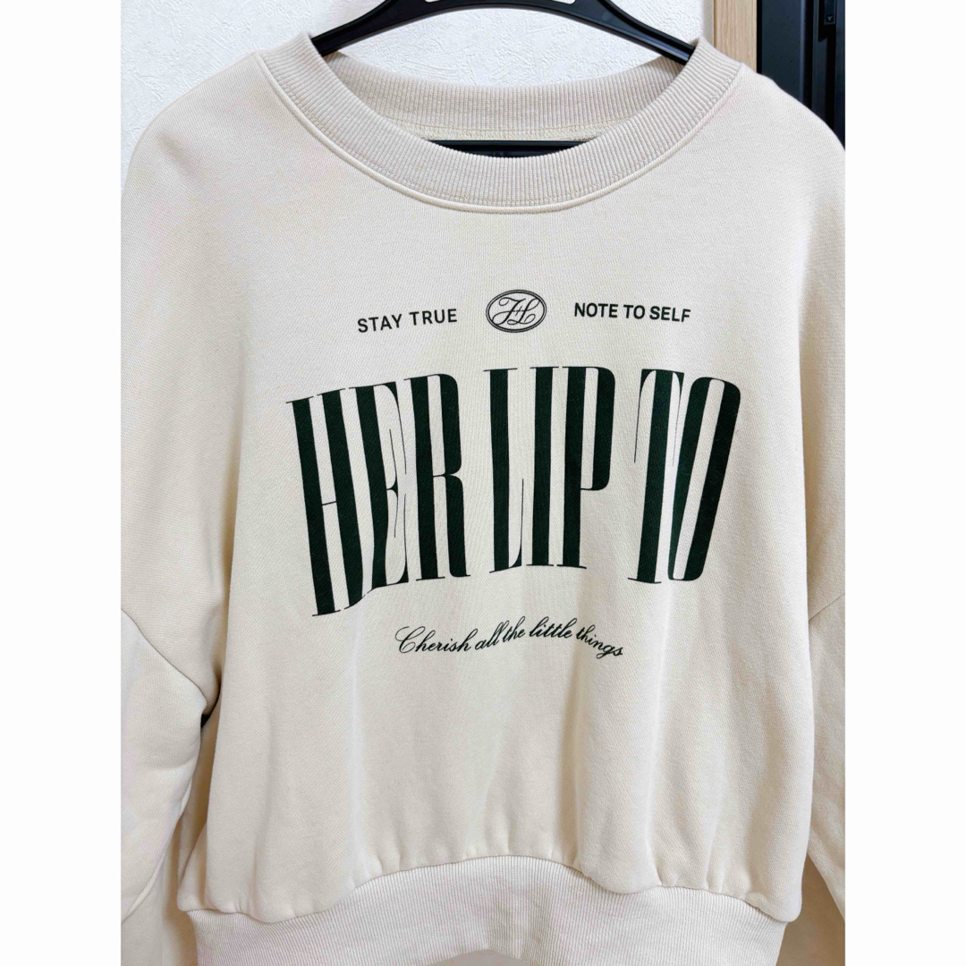 Her lip to - herlipto Cherish Oversized Sweatshirtの通販 by s