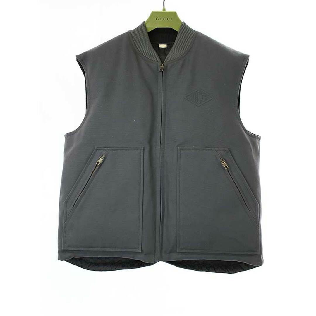 GUCCI - GUCCI グッチ 24SS コットンキャンバス リバーシブルグース