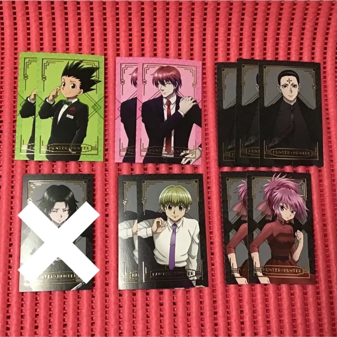 ハンター×ハンター(79)《アニカフェ 幻影旅団編 特典箔押しカード バラ