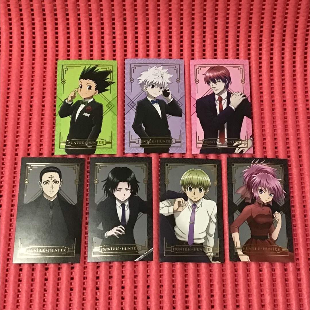 ハンター×ハンター(80)《アニカフェ 幻影旅団編 特典箔押しカード全7