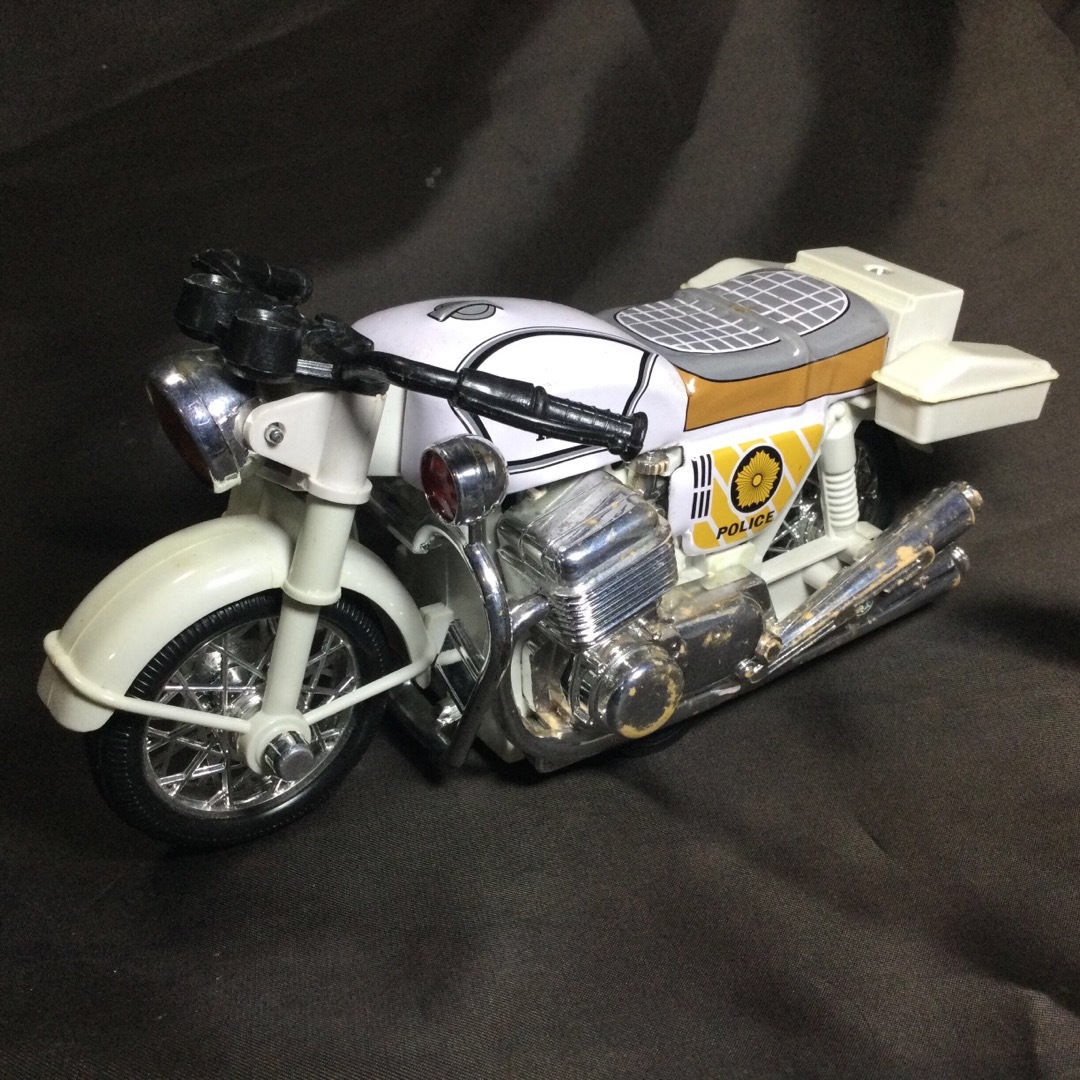 ホンダ CB750 FOUR 白バイ ブリキ製フリクション玩具の通販 by