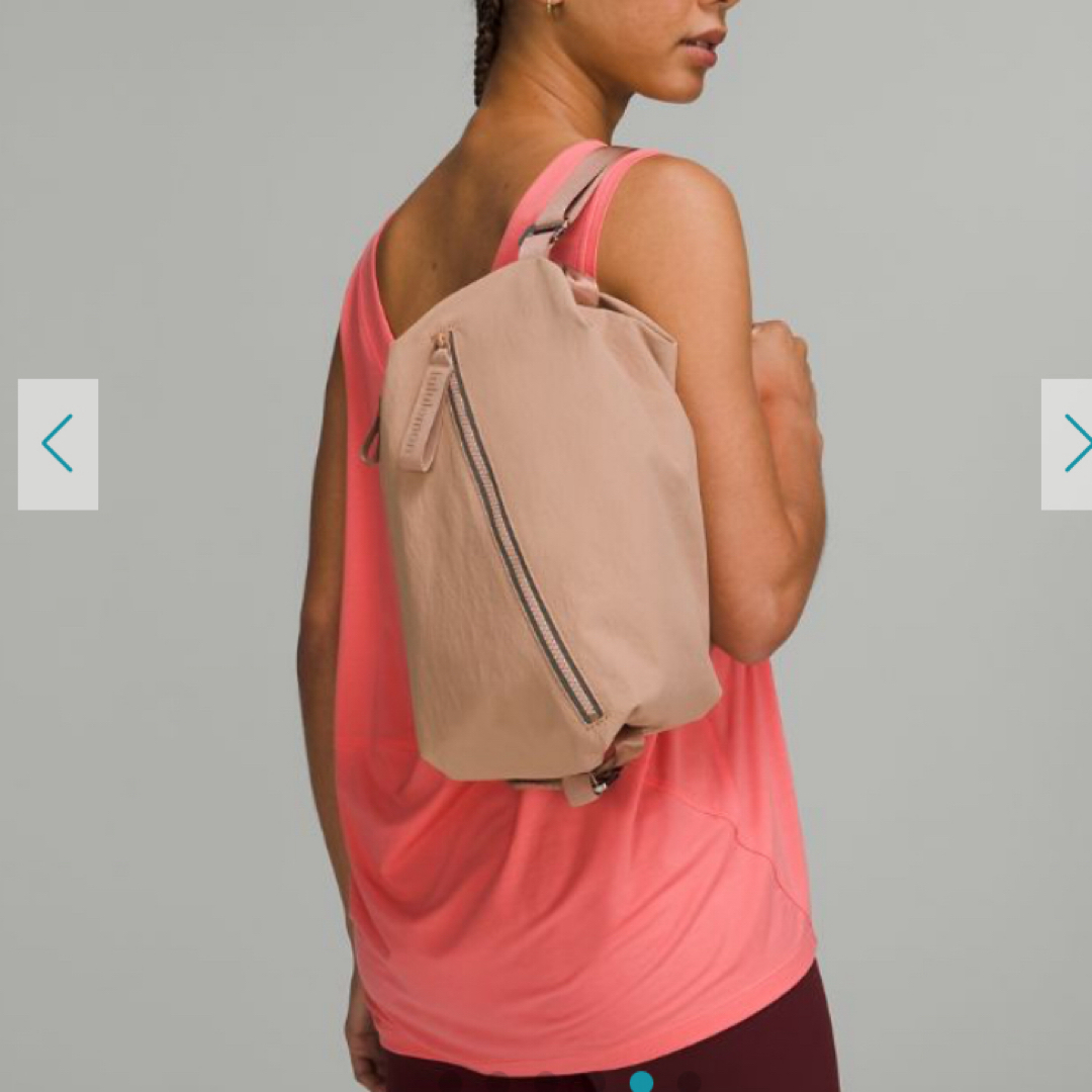 lululemon - Lululemon Fast Track バッグ 2.0 10L ピンククレイの通販