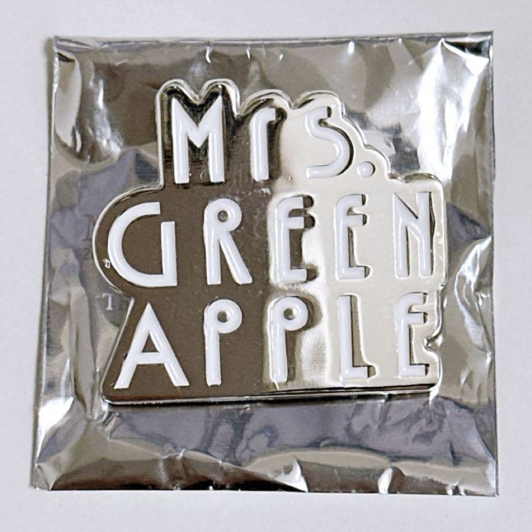 Mrs. GREEN APPLE ミセスグリーンアップル ピンバッジ Gの通販 by
