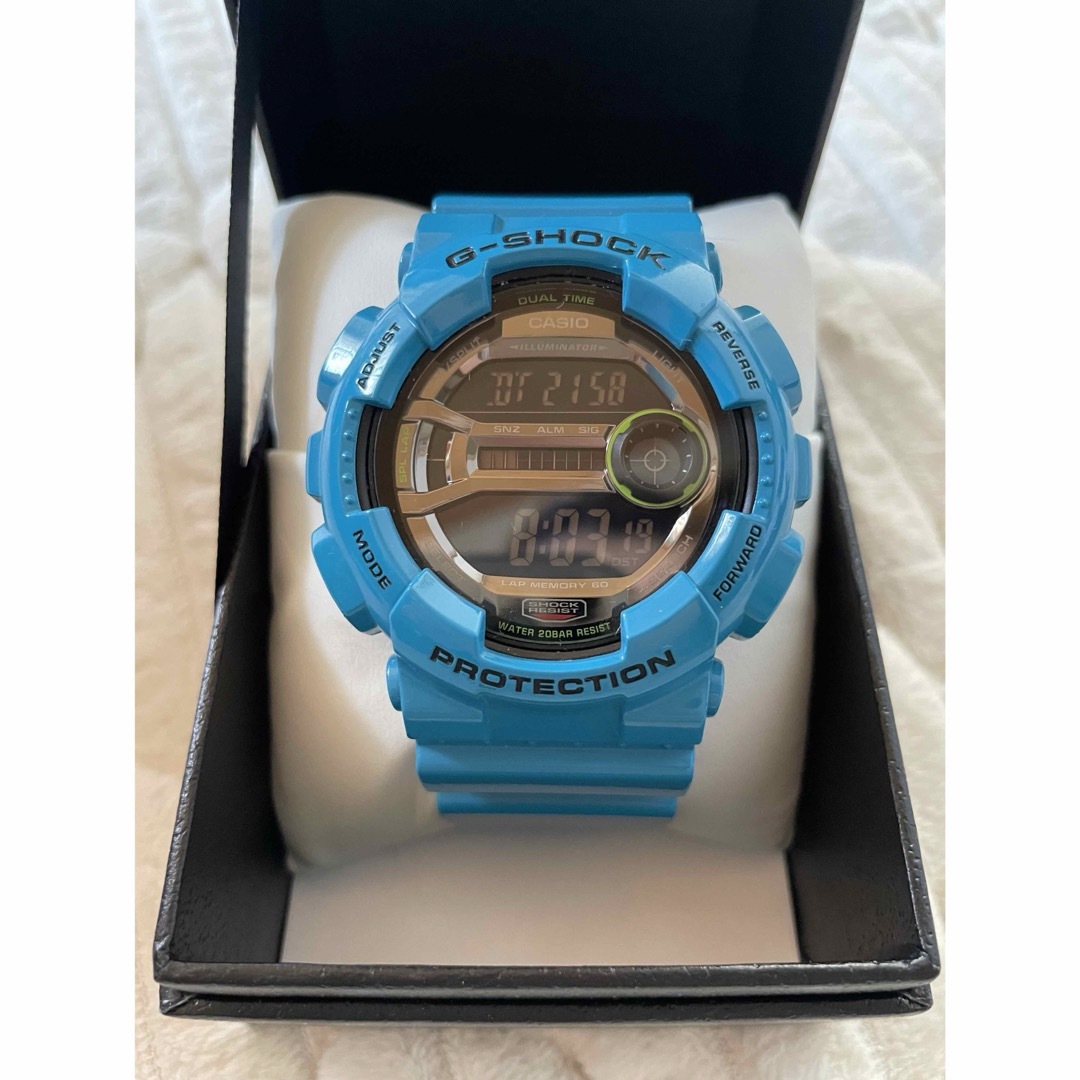 G-SHOCK GDー110 ターコイズブルー 希少カラー