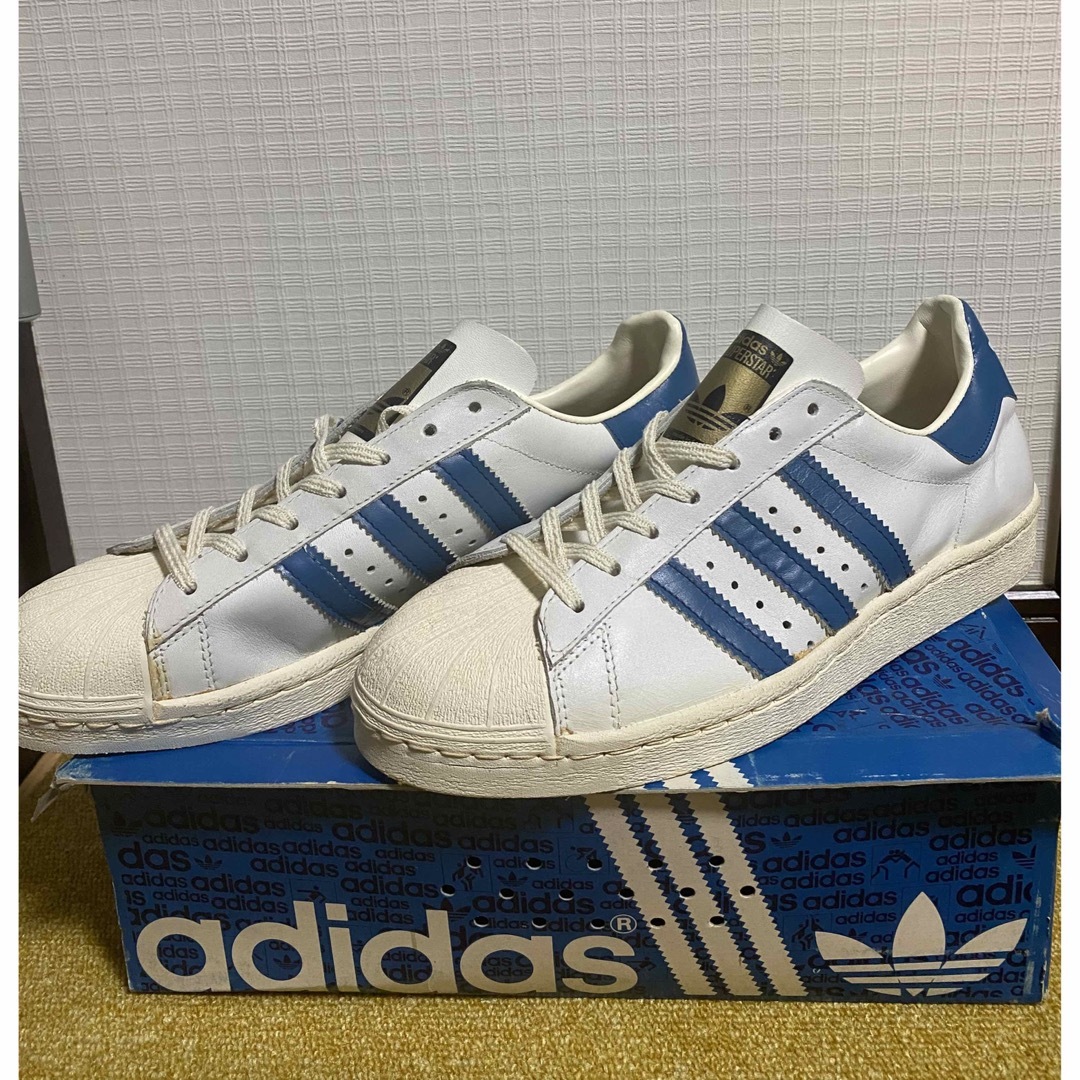 SUPERSTAR - adidas SUPERSTAR フランス製 後期金ベロの通販 by hati's