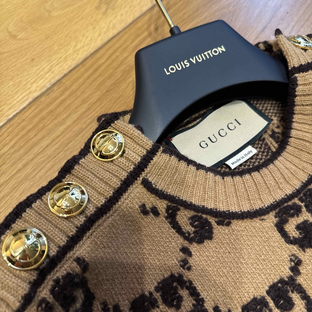 GUCCI - GUCCI グッチ GG ブークレニットドレス ワンピースの通販 by