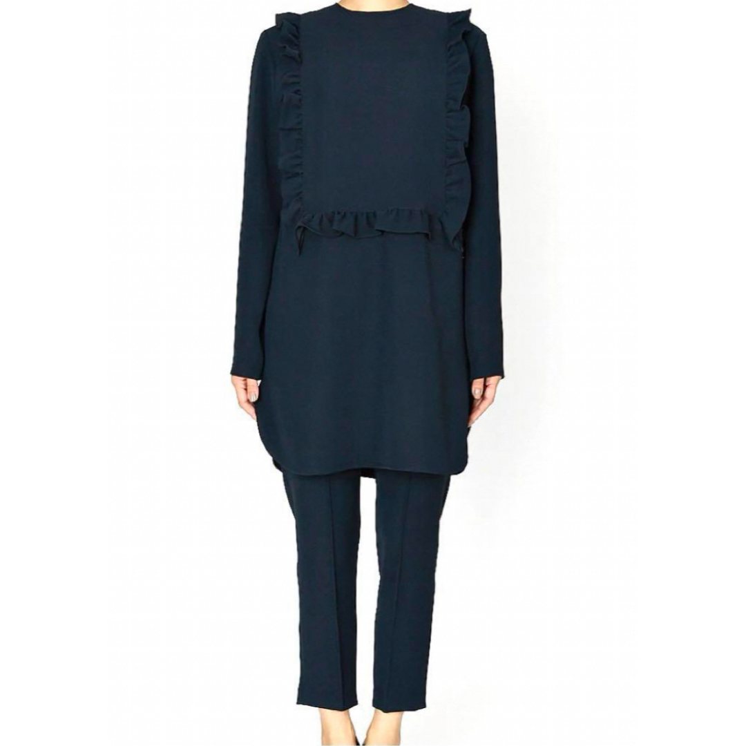 YOKO CHAN - yoko chan ロングスリーブフリルフレームブラウスの通販