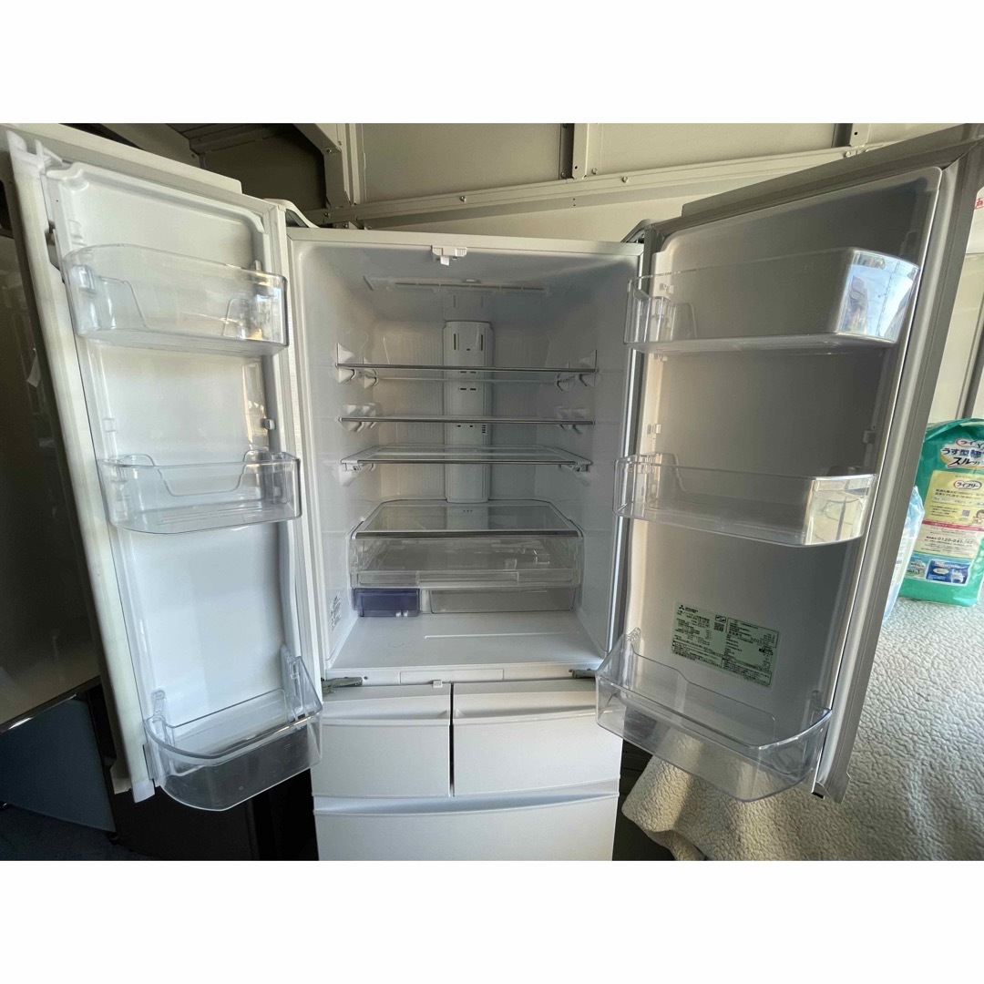 引取歓迎愛知】MITSUBISHI 507L 6ドア冷蔵庫 MR-R51E-W 【公式通販】