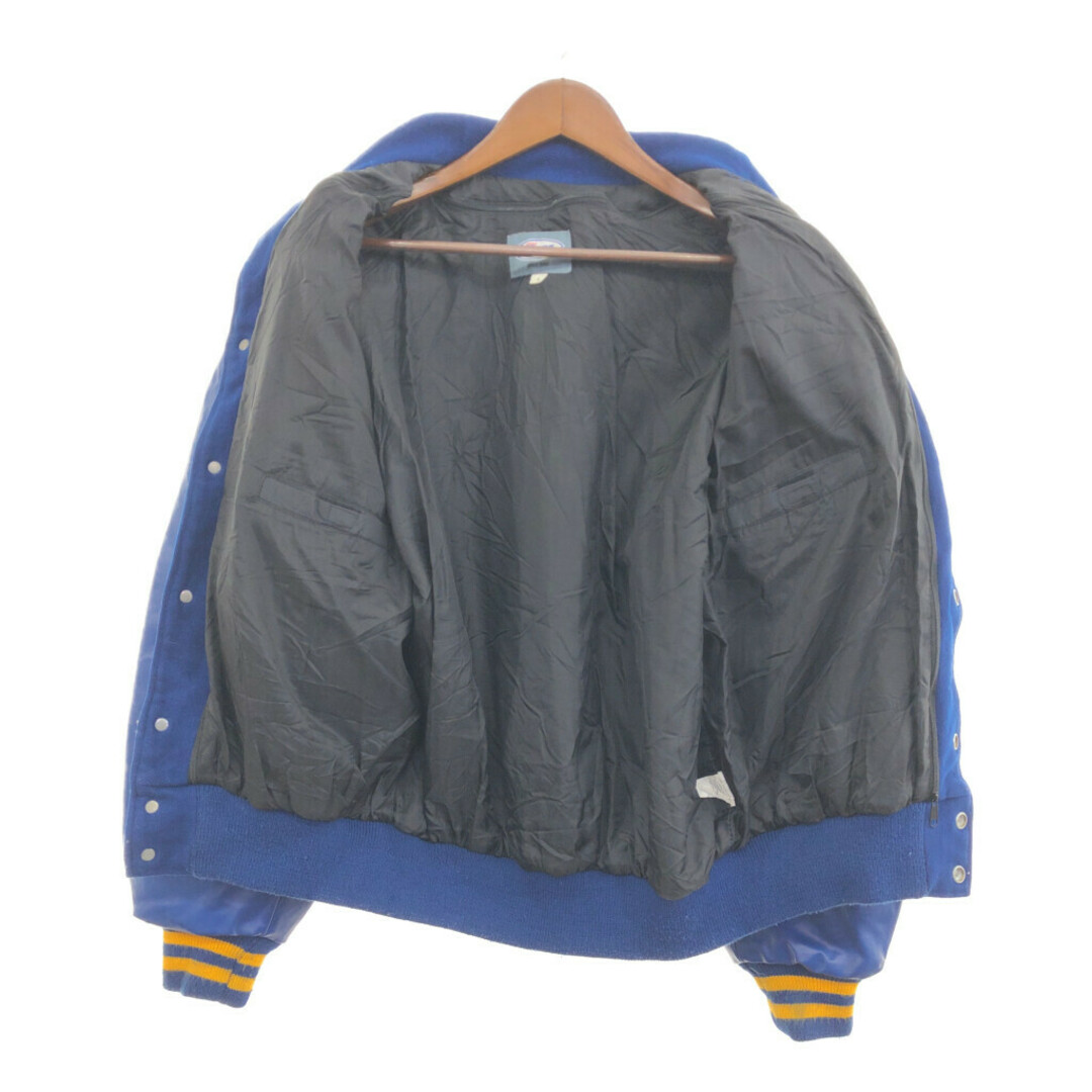 NEFF ネフ ウール レザー切替 スタジアムジャケット アウター アメカジ