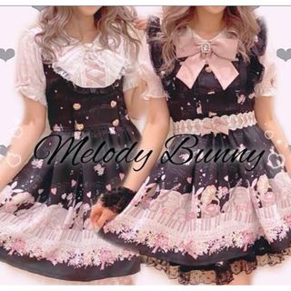 LIZ LISA - LIZLISA リズリサ Melody Bunny柄 セットアップの通販 by