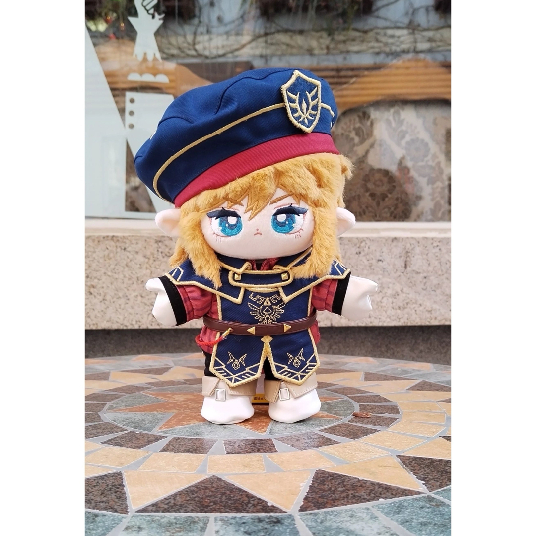 ゼルダの伝説 リンク 近衛服 20cm ぬいぐるみ衣装 コスチュームの通販