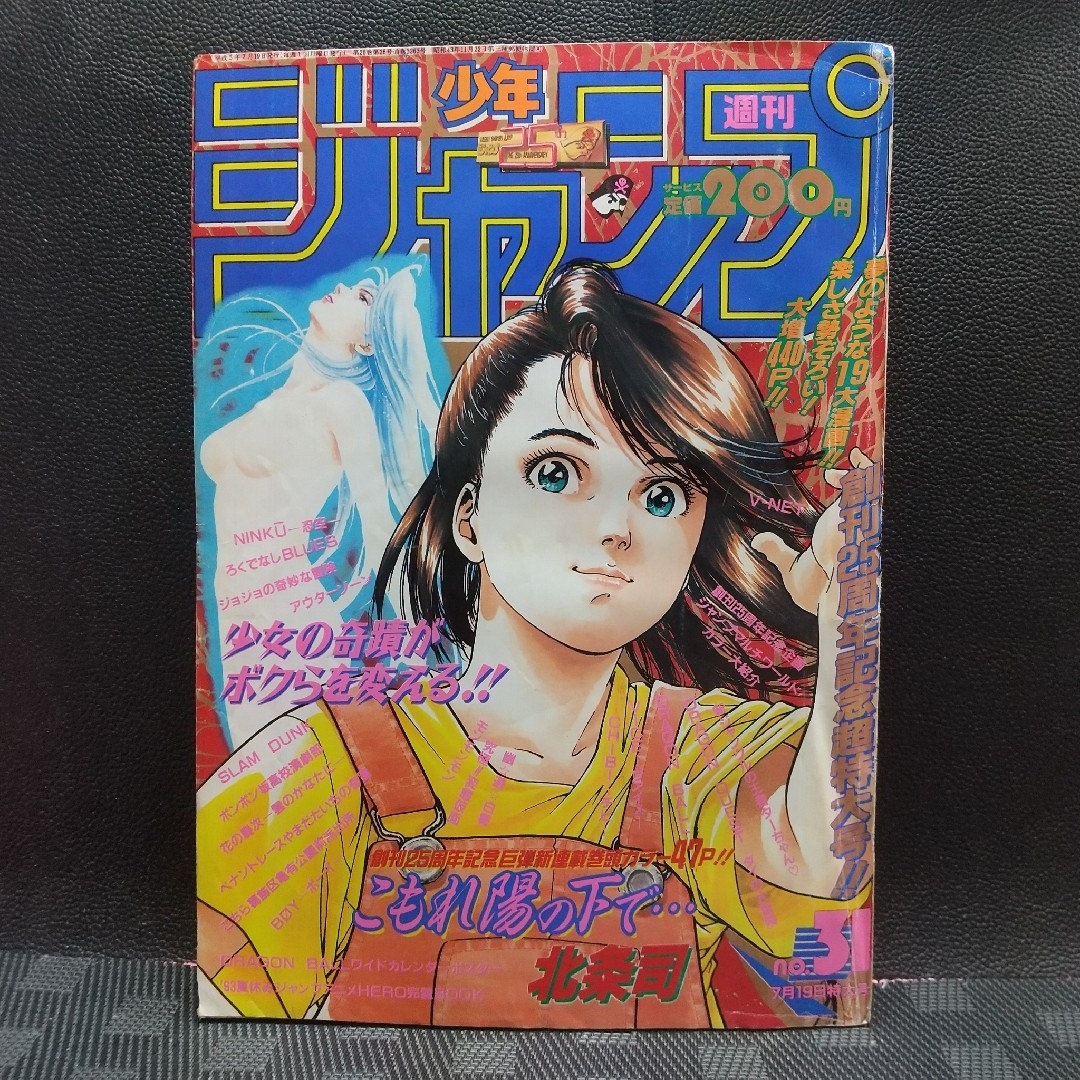 集英社 - 週刊少年ジャンプ1993年31号※こもれ陽の下で新連載
