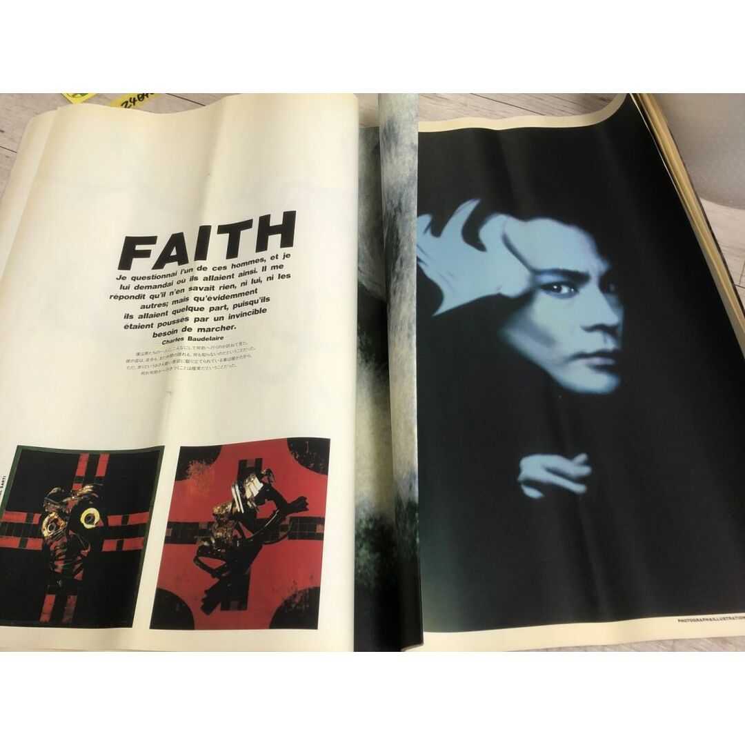 3-◇特大 ツアーパンフ 氷室京介 KYOSUKE HIMURO 1991年 パンフレット