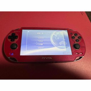 値下げ交渉あり旧型psvitaレッド8gb同梱