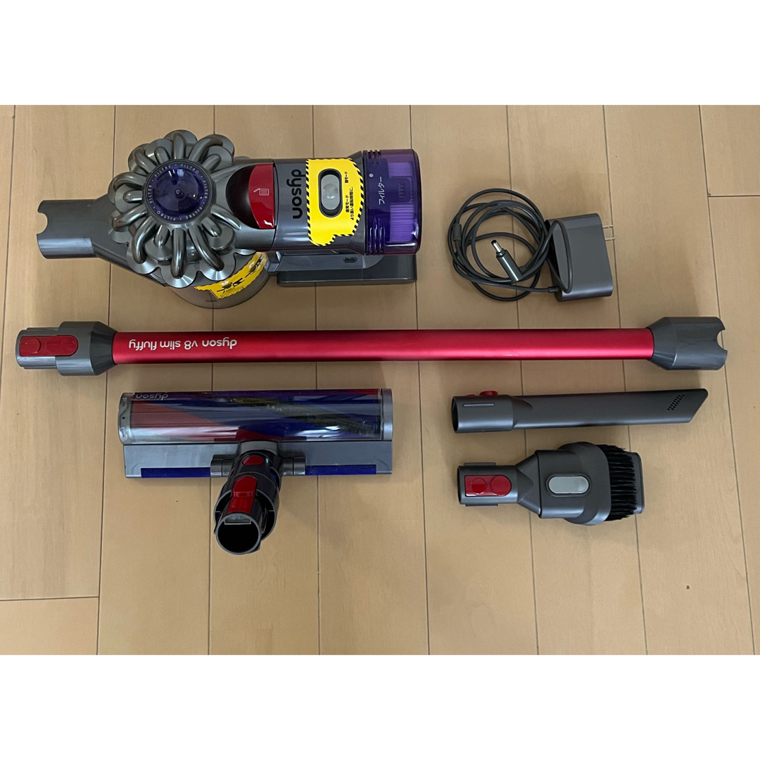 Dyson - 【ジャンク】ダイソン掃除機 全6パーツ Dyson V8 Slim Fluffy