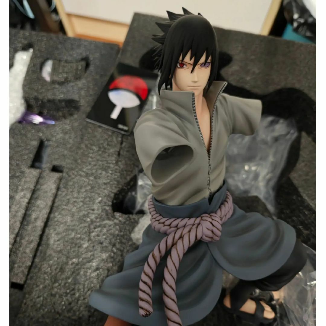 ナルト うちはサスケ ガレージキット 塗装済み完成品 フィギュア 1/6