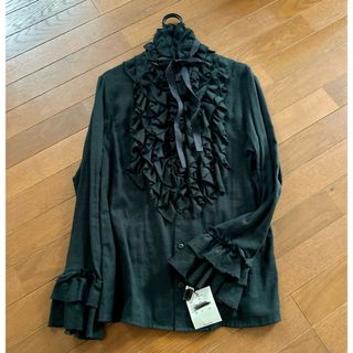 Moi-meme-Moitie - Moitie ガーゼフリルブラウスの通販 by まなたま's