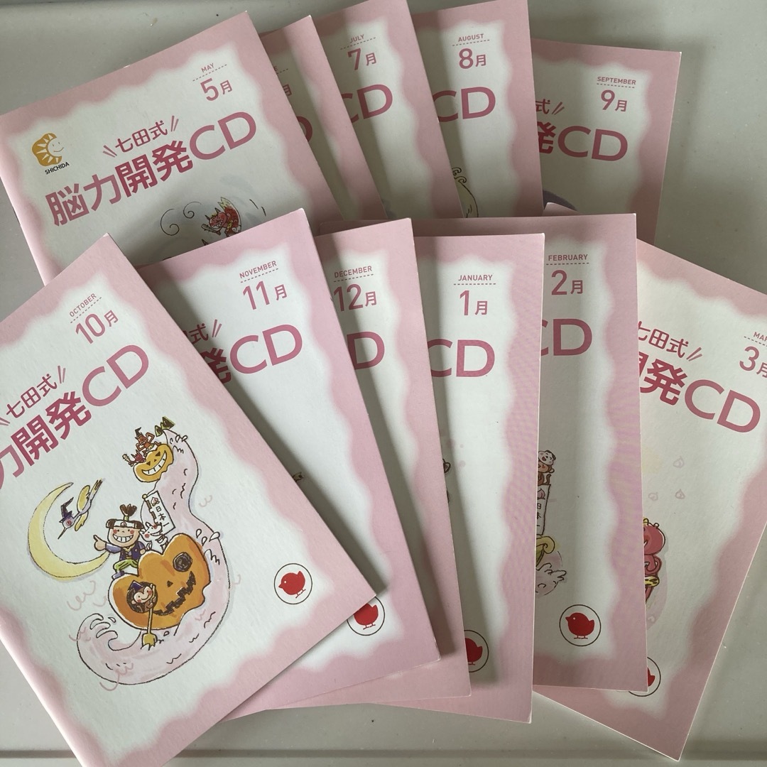 七田式能力開発CD STEP1 12ヶ月分（1年生） 七田式能力開発CD STEP1 12