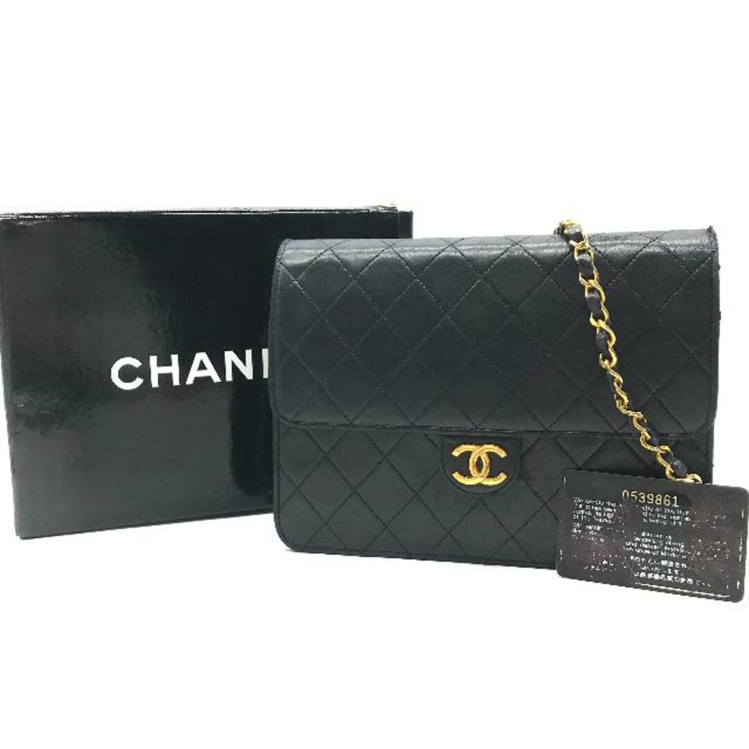 CHANEL - CHANEL シャネル ココマーク マトラッセ ラムスキン プッシュ
