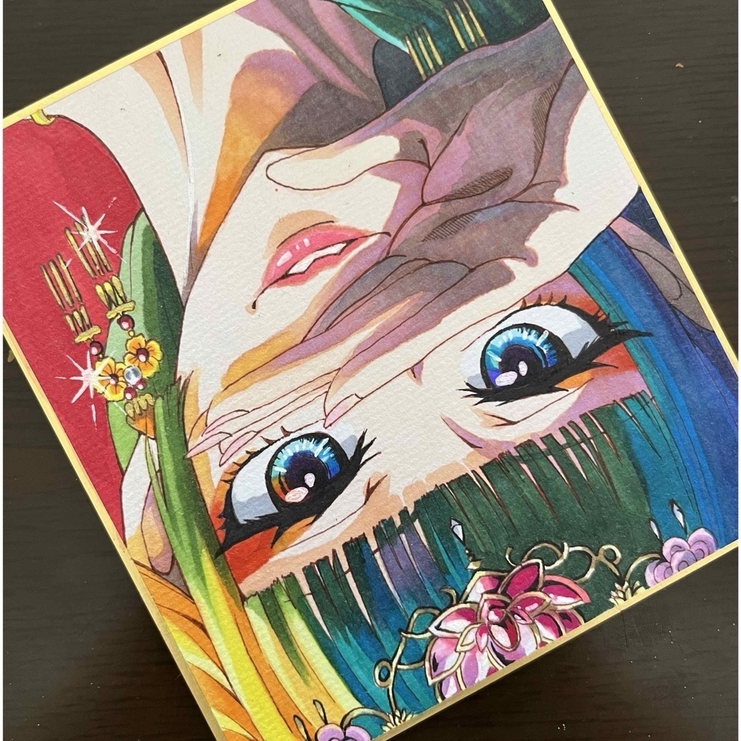 完売】薬屋のひとりごと 猫猫 ファンアート 正直に 手描き イラスト の