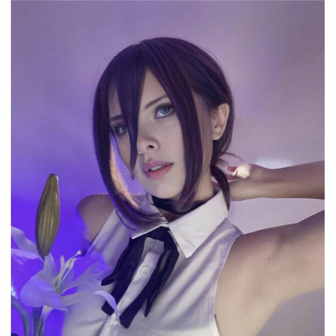 レゼ ウィッグ コスプレ チェンソーマン 180度耐熱 58cm【現物写真有
