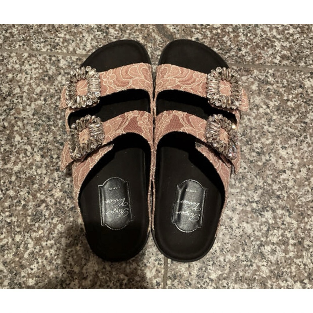 ロジェヴィヴィエ エスパドリーユ ストーン付き サイズ37 【公式通販】