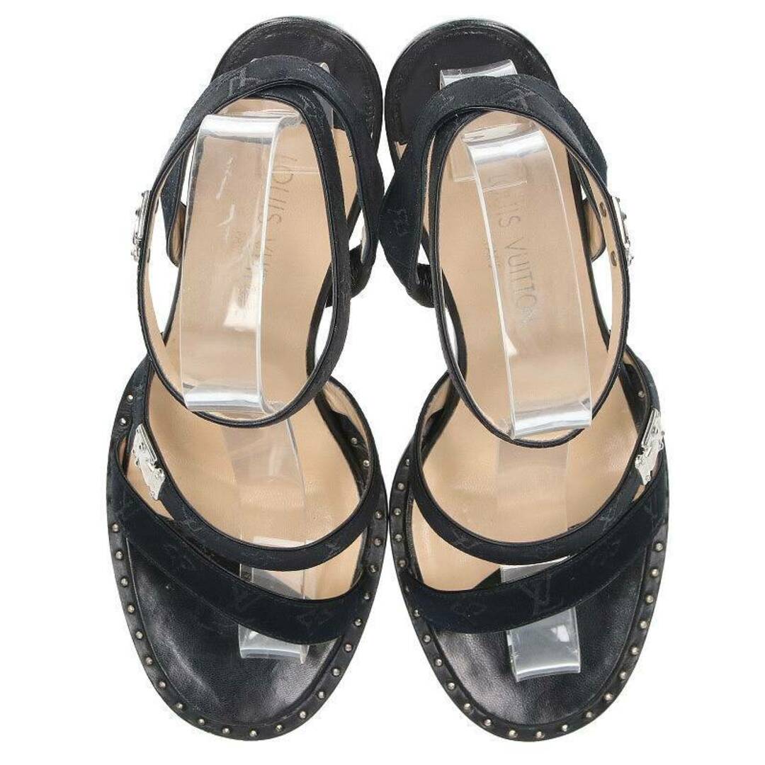 LOUIS VUITTON - ルイヴィトン モノグラムストラップレザーサンダル