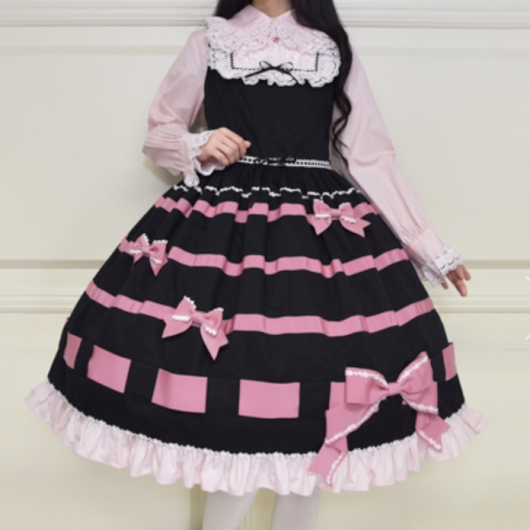 BABY,THE STARS SHINE BRIGHT - Fallin'Ribbonジャンパースカート