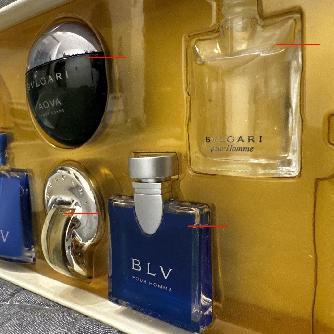 BVLGARI - BVLGARI ブルガリ ミニチュアコレクション ミニボトル 香水