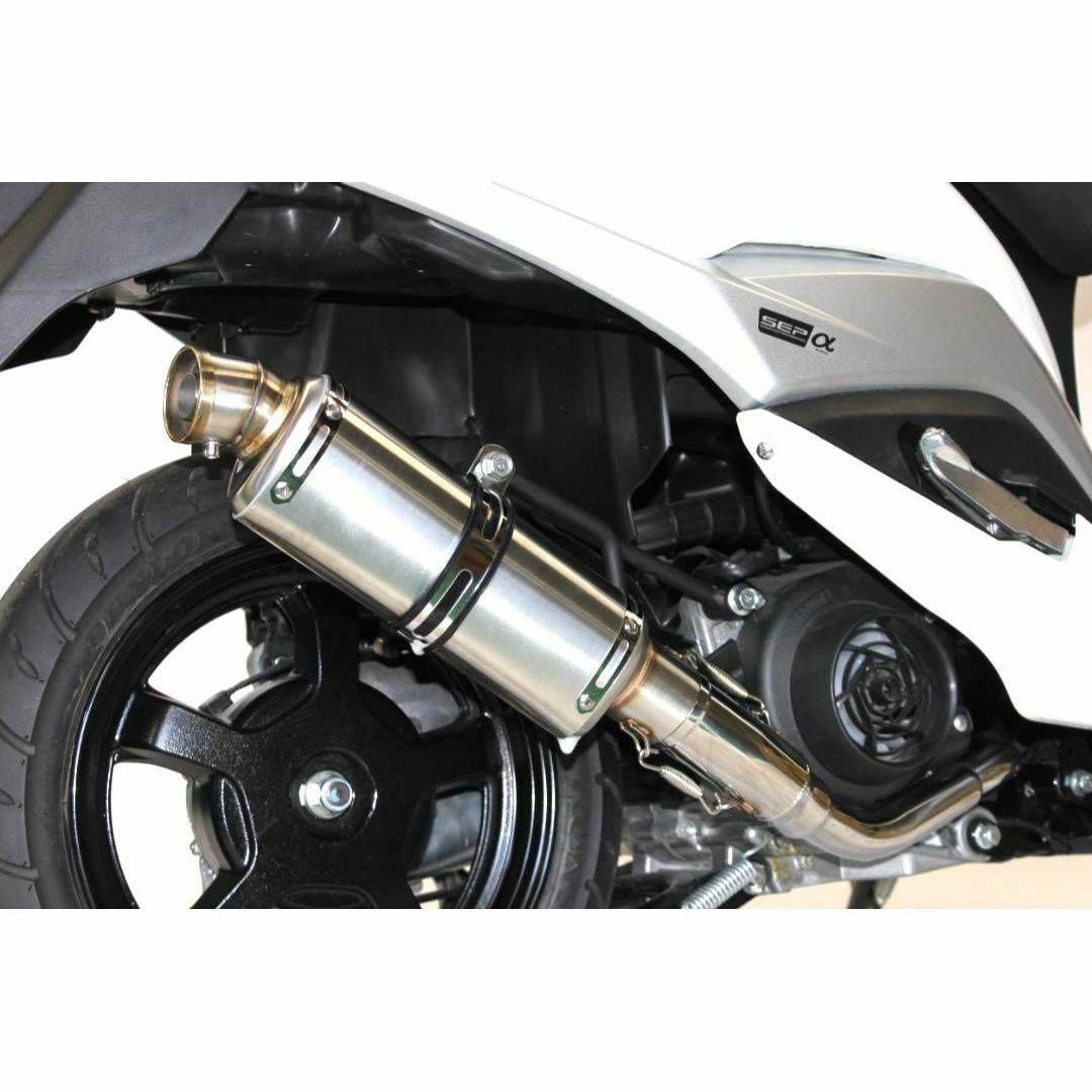 バーグマンストリート125EX 8BJ-EA23M デルタ SUS マフラーの通販 by