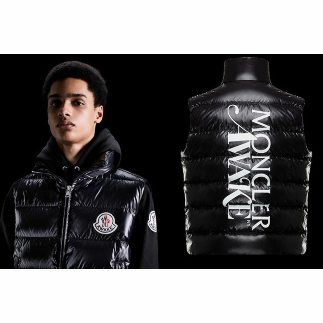 MONCLER - MONCLER GENIUS AWAKE ダウンベスト 黒1 モンクレールの