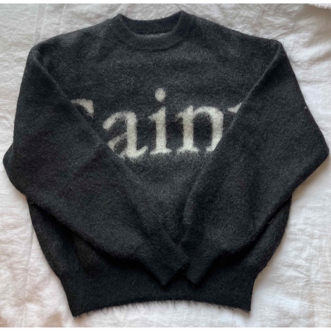 READYMADE - SAINT MXXXXXX セントマイケル ロゴインターシャ セーター